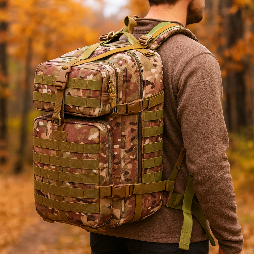 Taktischer Rucksack 50 L wasserdicht – RescueTrail Pro
