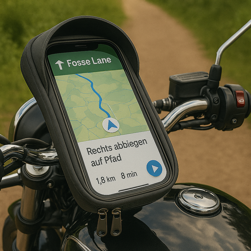 Fahrrad-Handyhalterung wasserdicht mit Touchscreen – TouchRide 6.4