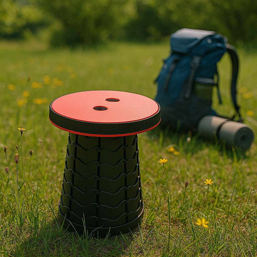 Teleskop Hocker verstellbar & tragbar – SnapSeat Hocker