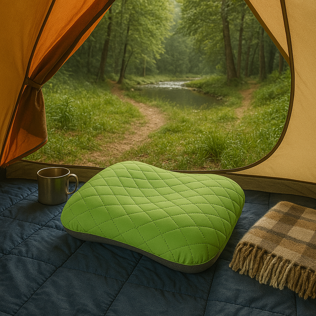 Outdoor-Luftkissen kompakt für Reise & Schlaf – SoftRest Air