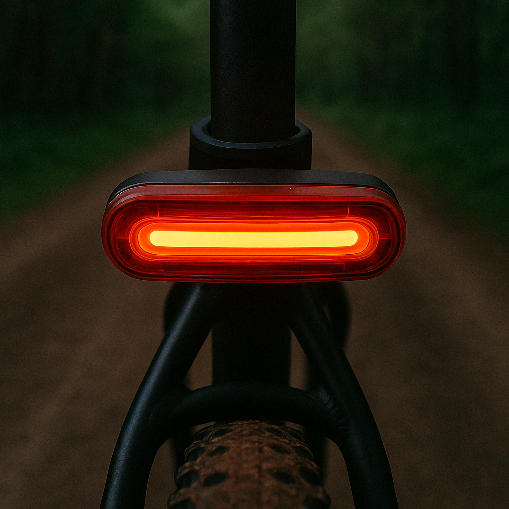 USB-Rücklicht kompakt mit 200 Lumen & Stroboskop – BlinkRide Core