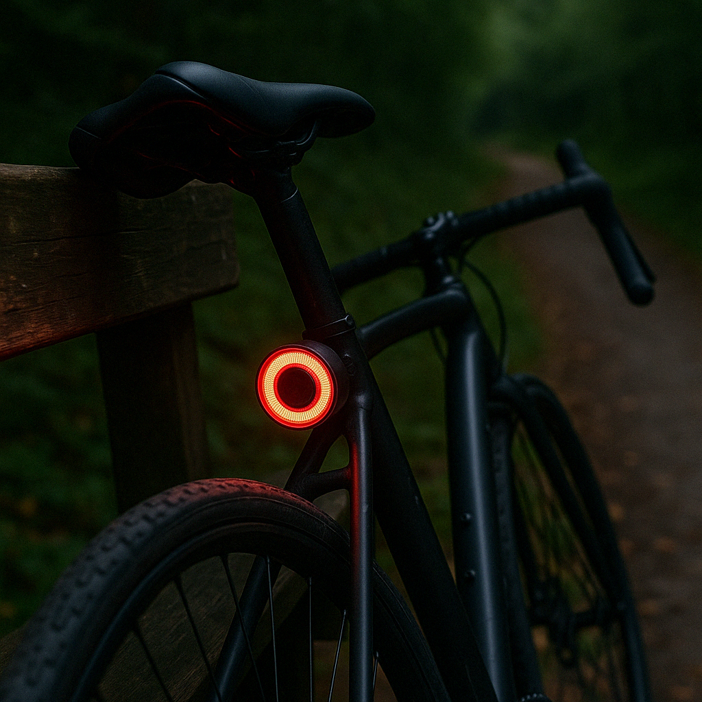 Fahrrad-Rücklicht USB-C mit Aluminiumgehäuse & Dimmer – SicherRide Pro