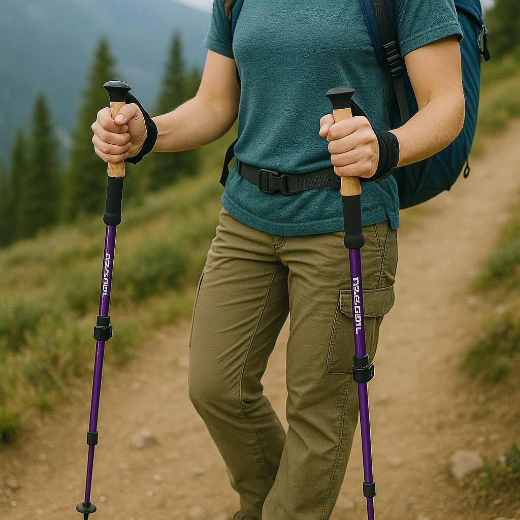 Trekkingstöcke verstellbar 2er Set – TrailPeak Ultra 135