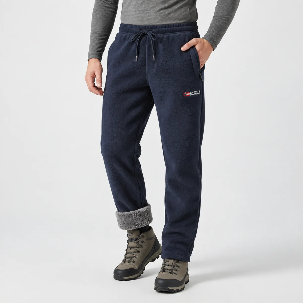 Nordspur | Unisex Warme und Langlebige Sherpa-gefütterte Fleecehose