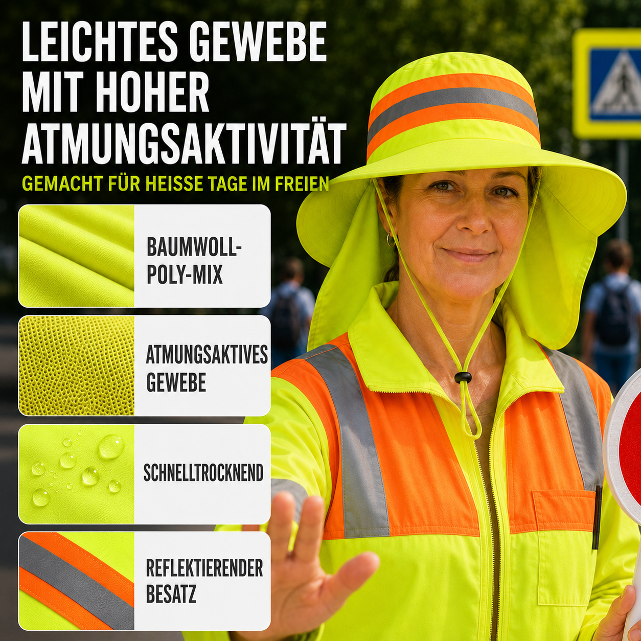 Nordspur | Visishade Hochsichtbarkeitshut