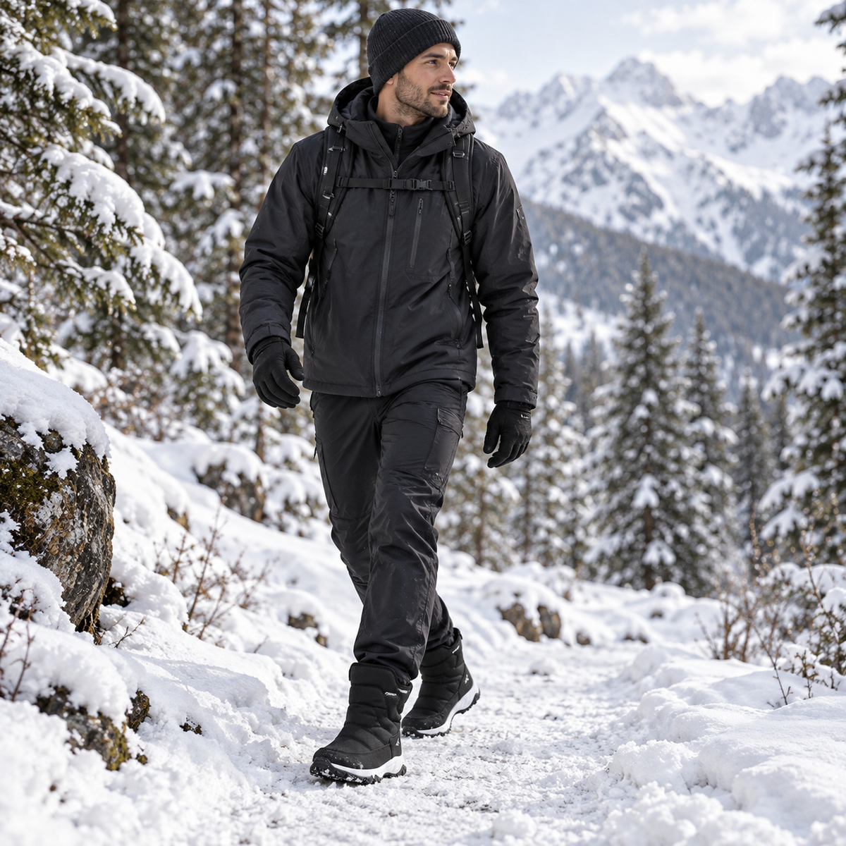 Winterstiefel für Herren Wasserdicht – ThermoStride