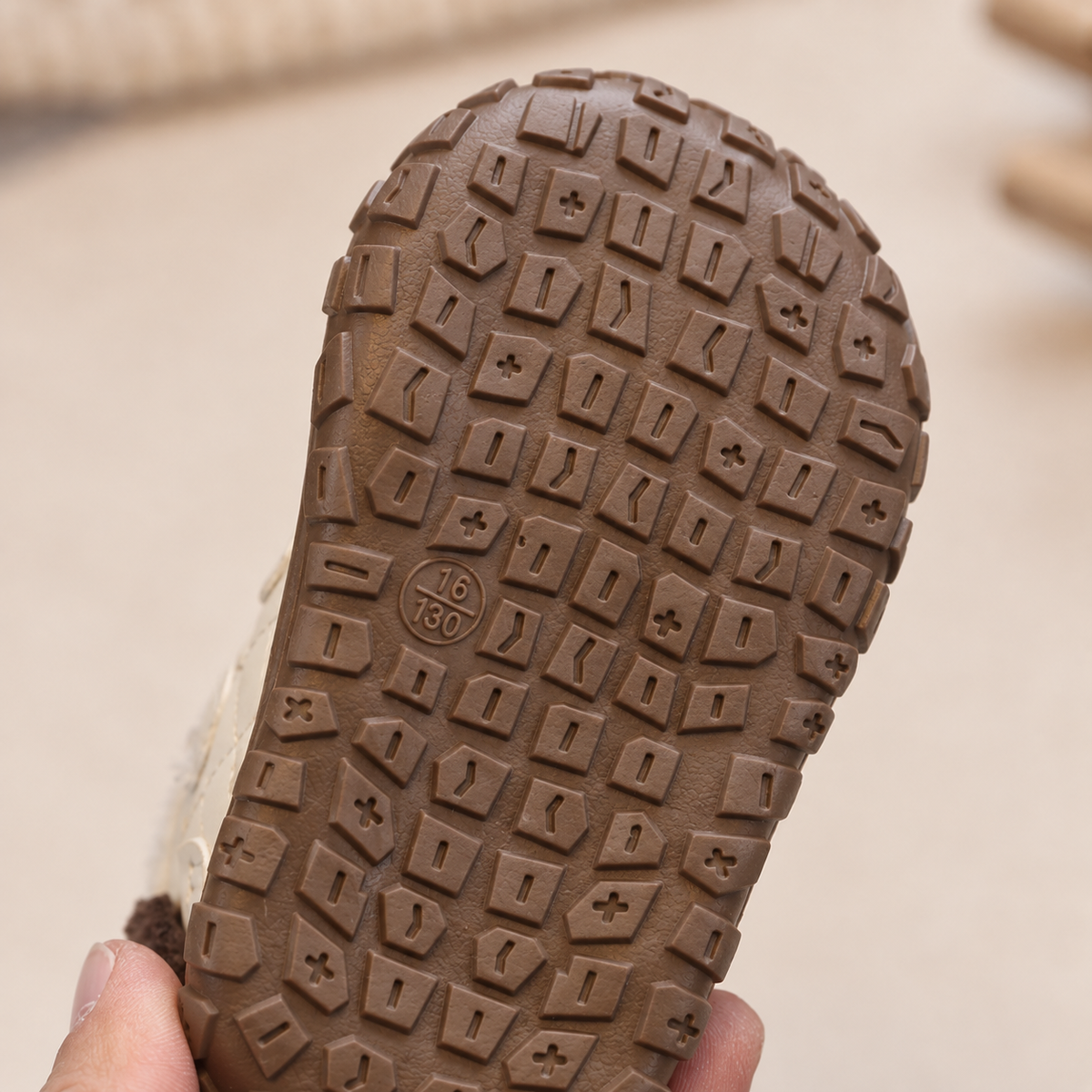 Flausch Tretter Winterstiefel | Warme Fleece Schuhe für erste Schritte