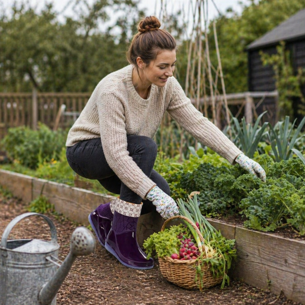 Gartenschuhe mit herausnehmbarer Einlegesohle