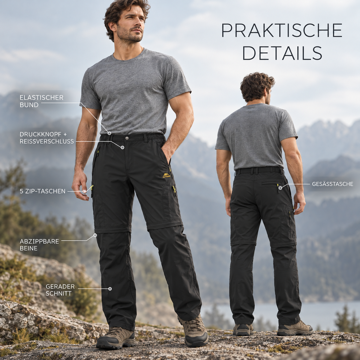 Nordspur | Ridgeclip Zip-Off Outdoor-Hose