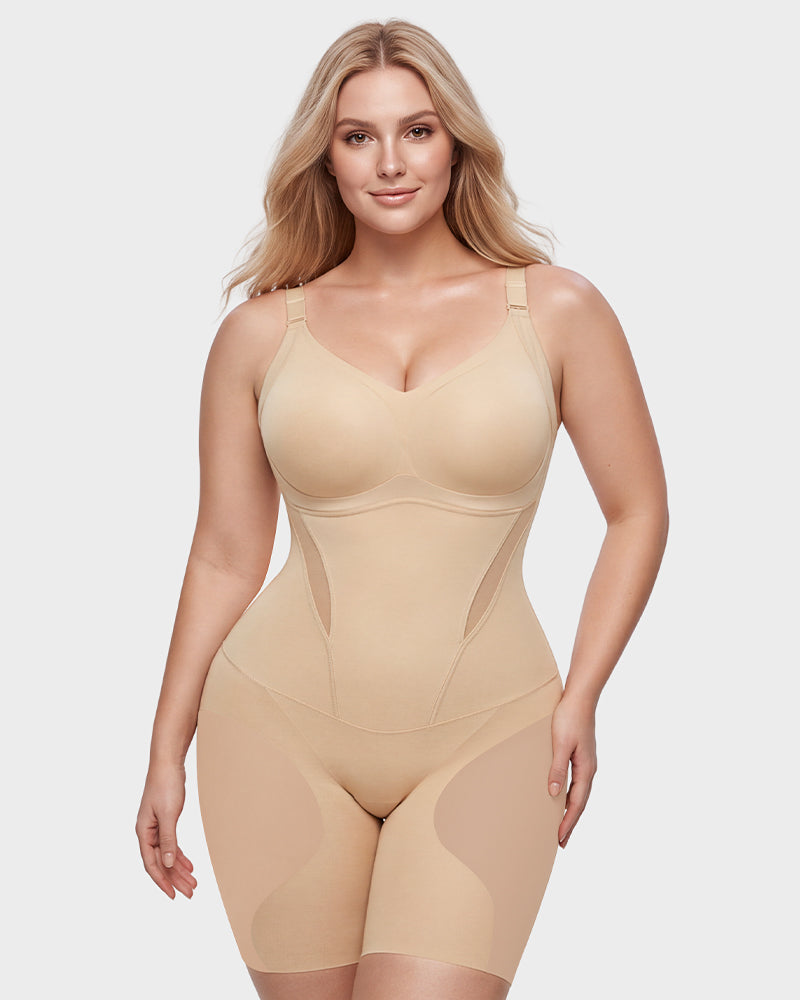 Kühlender nahtloser Bauchkontroll-Body
