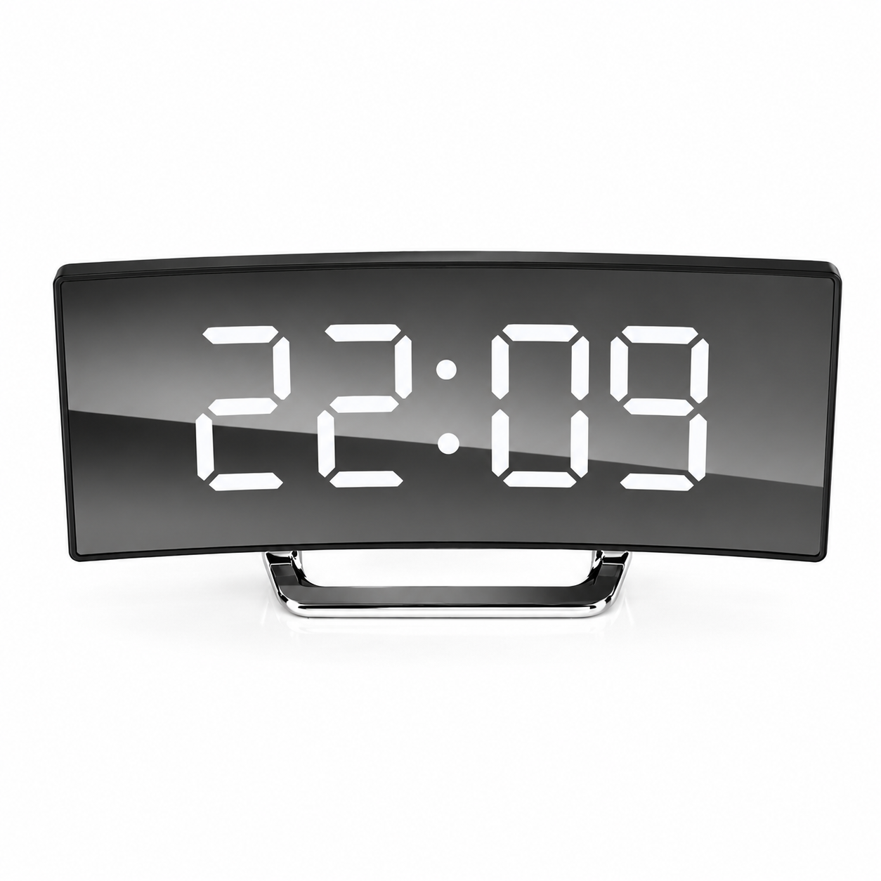 Digitaler Wecker mit Großanzeige & automatischer Dimmfunktion – CurveTime LED