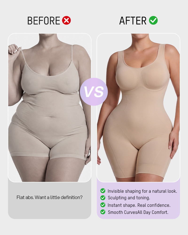 Bauchkontroll- und Po-Lifting-Bodysuit