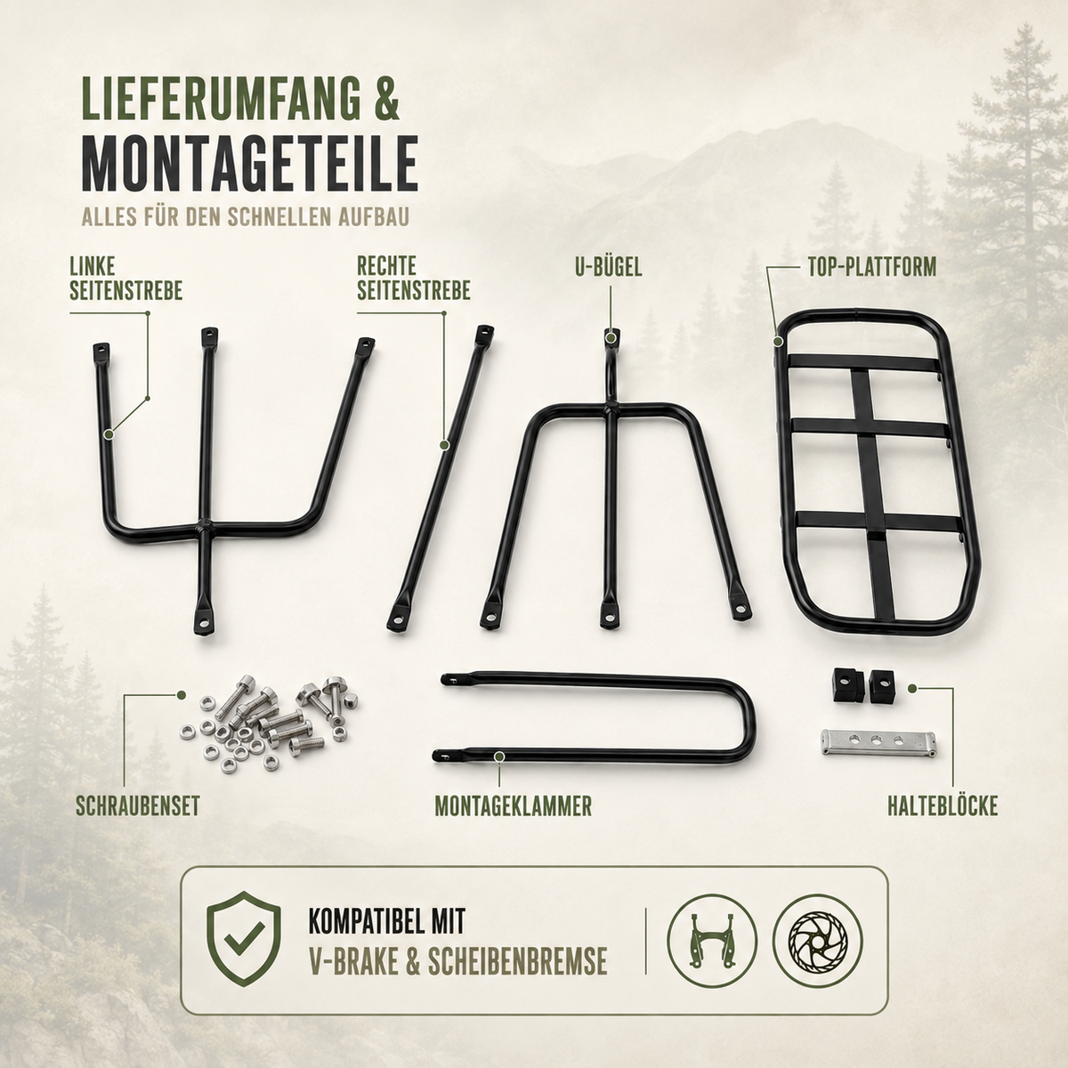 Fahrrad Gepäckträger hinten – LastPro 75