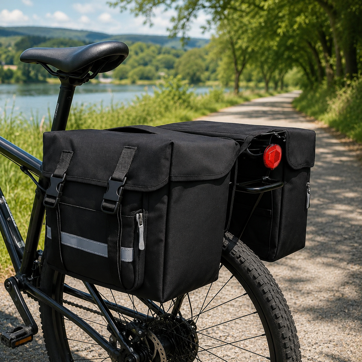 Fahrrad Gepäckträgertasche 25L – CargoRide Dual