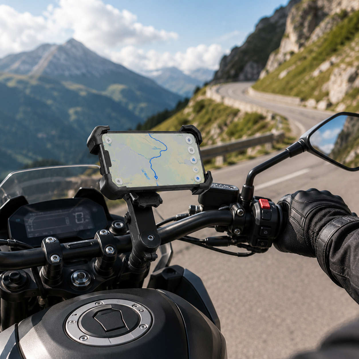 Fahrrad Handyhalterung 360° drehbar – GripRide Pro