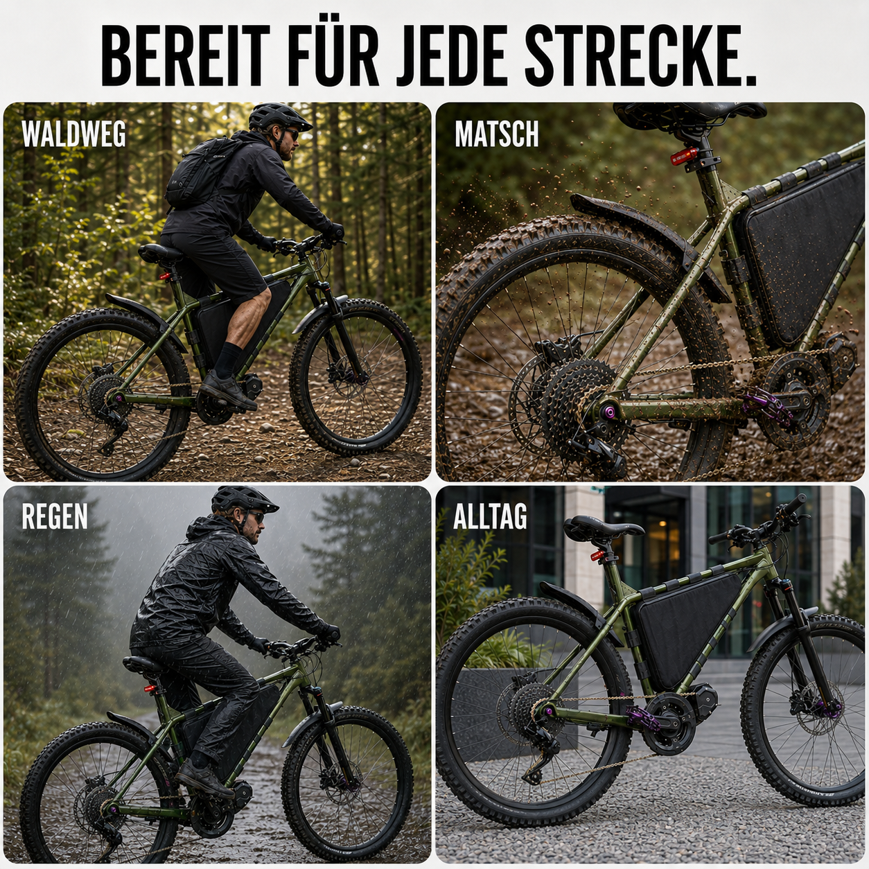 Fahrrad Schutzblech hinten – FlexGuard