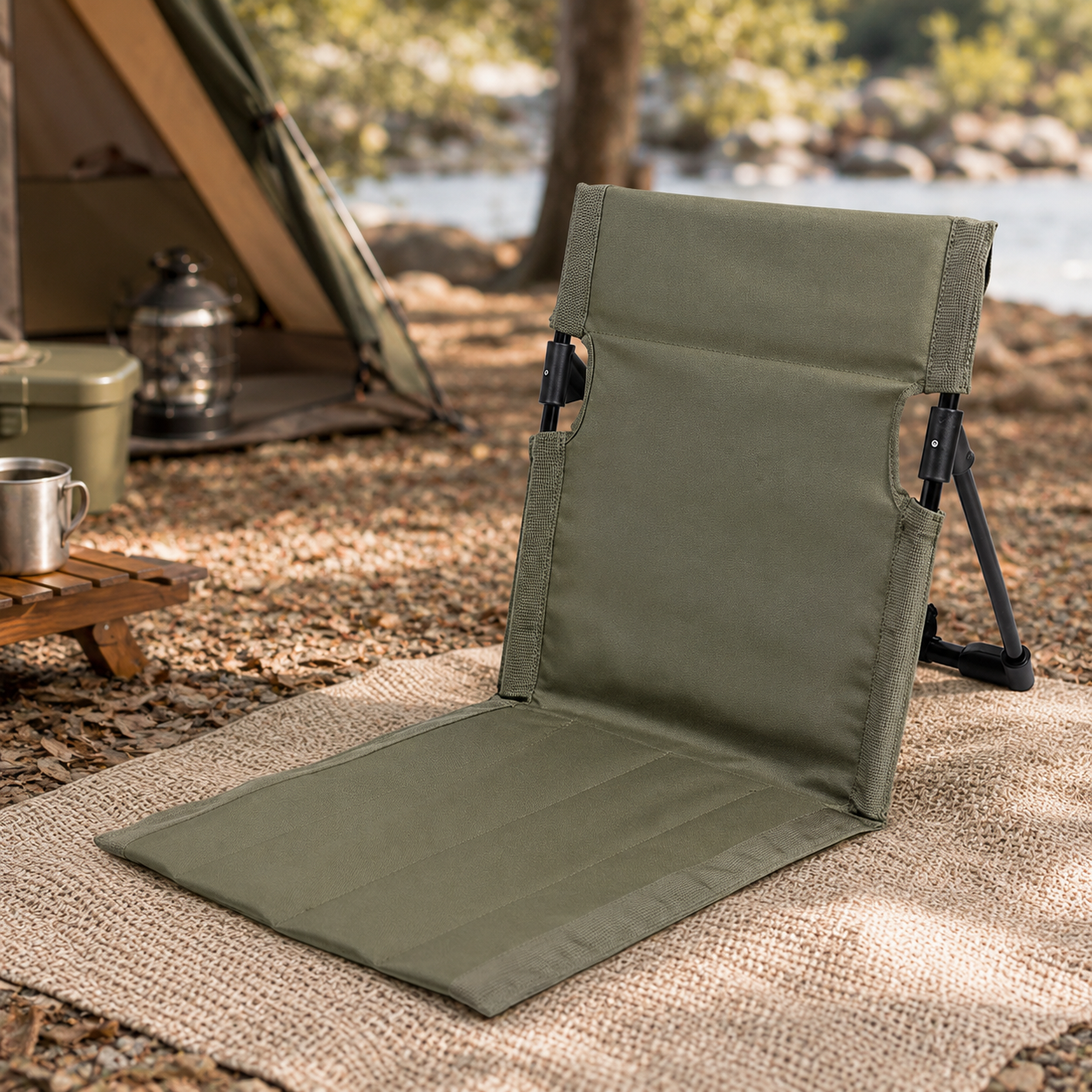 Faltbarer Outdoorstuhl ultraleicht & kompakt – LiteRest Campingstuhl
