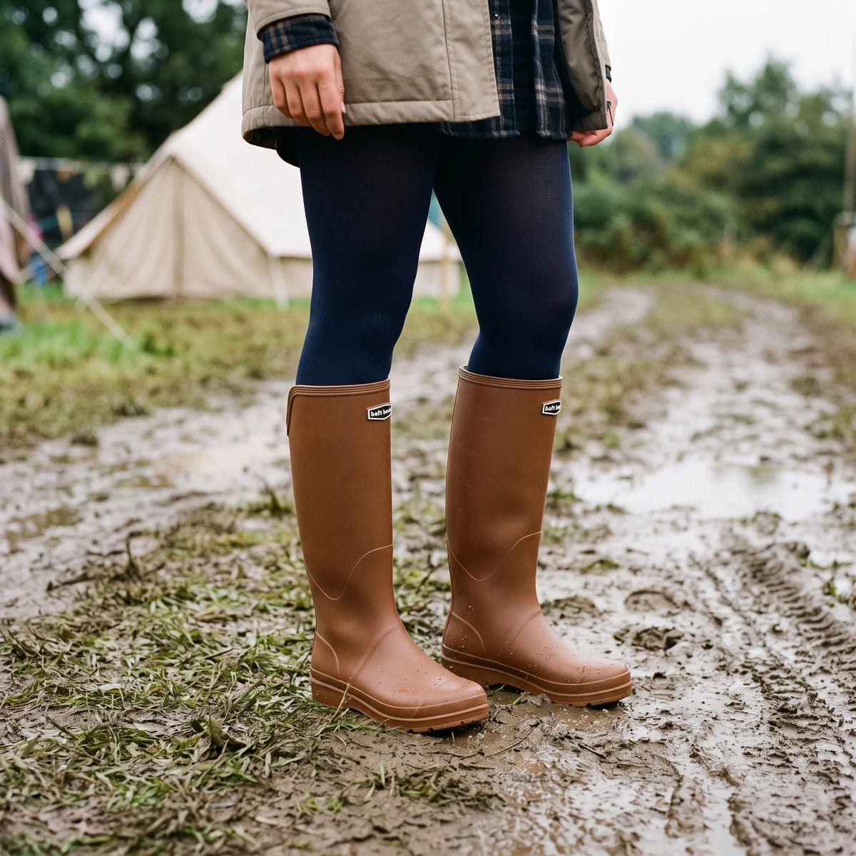 Festival Gummistiefel | Hohe Regenstiefel Für Schlamm