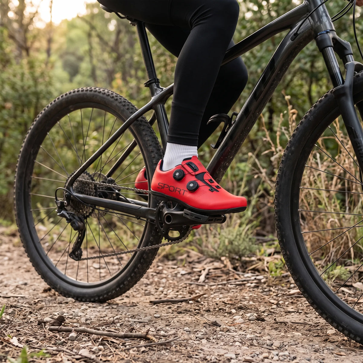 Flachpedal MTB Schuh Alternative Ohne Klickverbindung