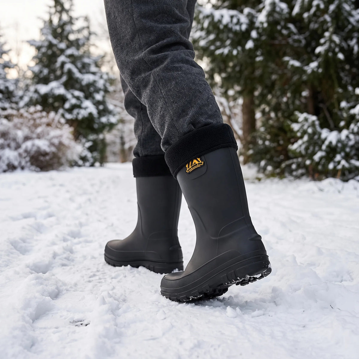 Gefütterte Gummistiefel Herren Für Den Winter