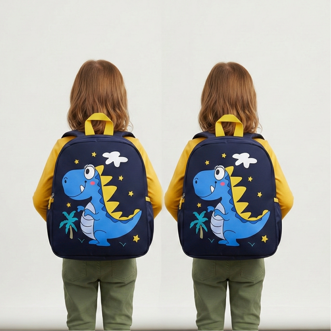 Nordspur | DinoTrekker Cartoon-Druck Kinderrucksack