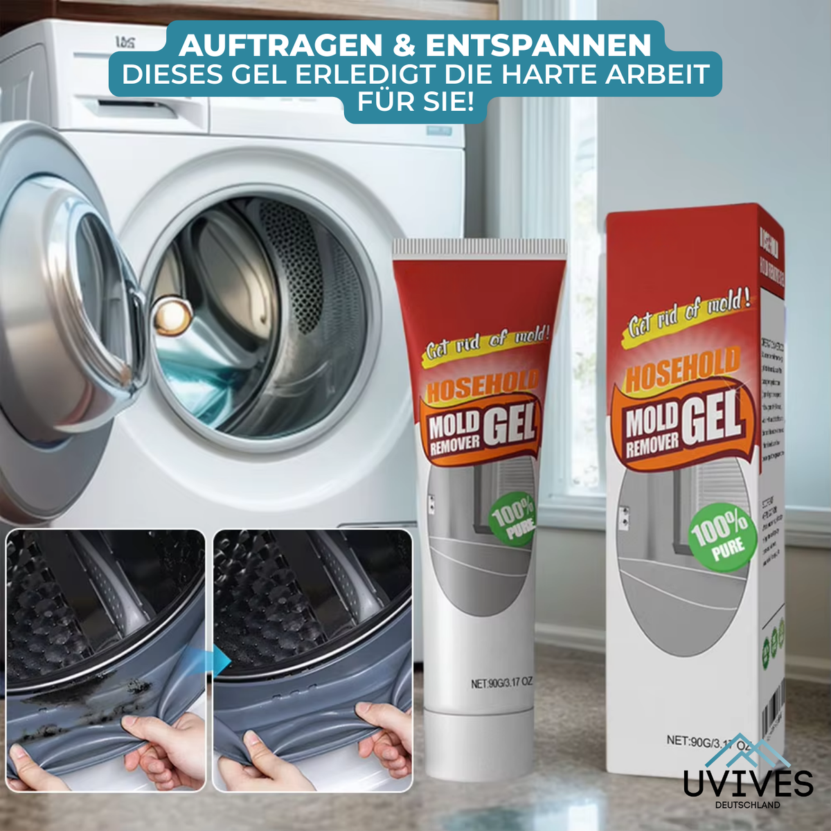 Schimmelentferner – Leistungsstark & Schnellwirkend – Dauerhafter Schutz – Geruchsbeseitigend