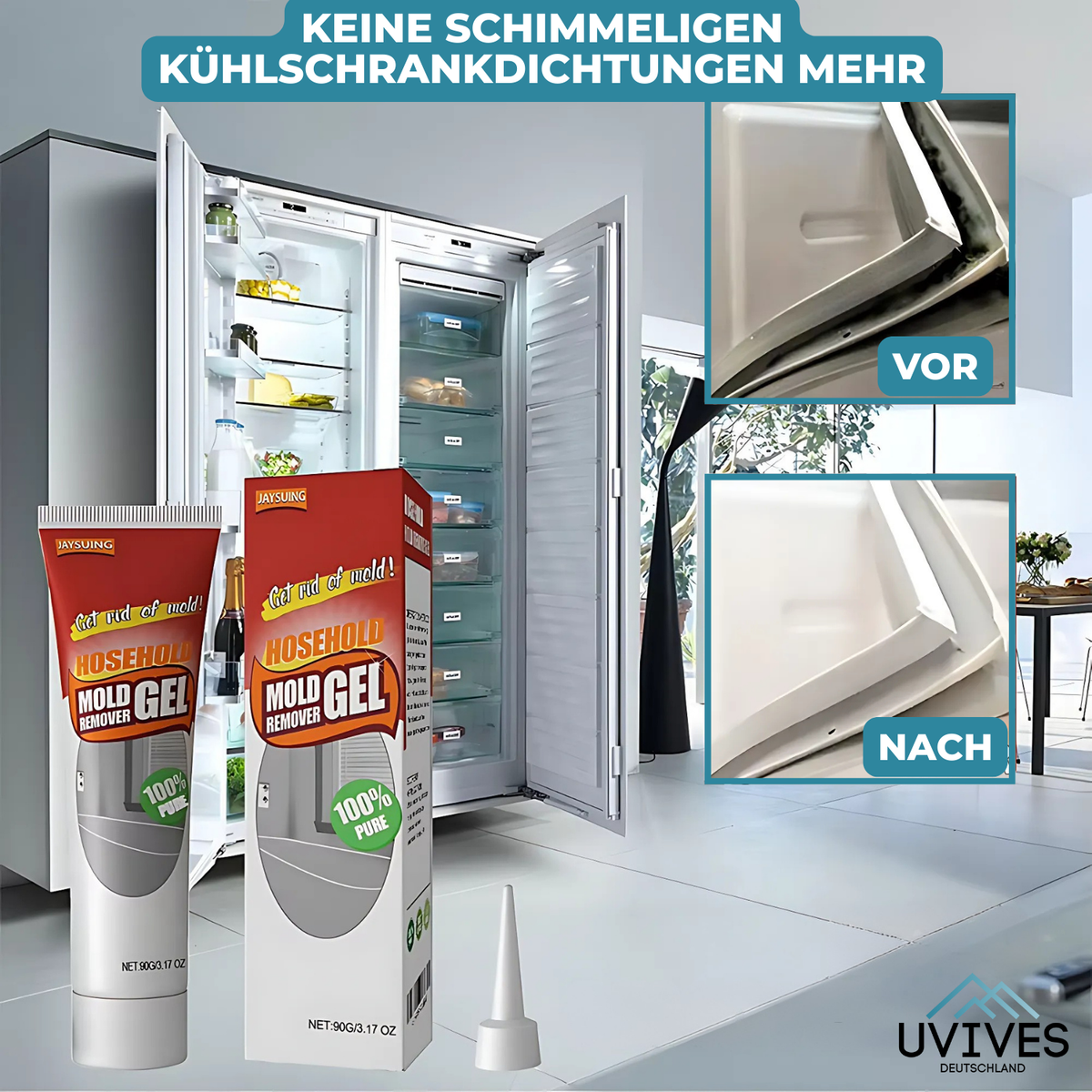 Schimmelentferner – Leistungsstark & Schnellwirkend – Dauerhafter Schutz – Geruchsbeseitigend