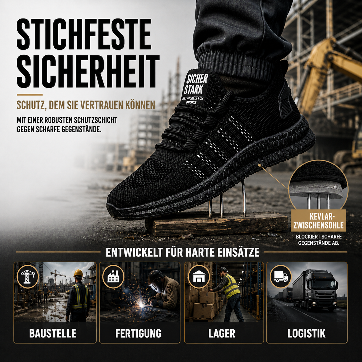 Nordspur | Guardique Leichter Schutz-Sneaker