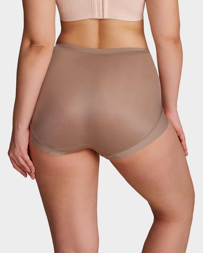 High-Waist Cross Compression Formende Panties (6er Pack)