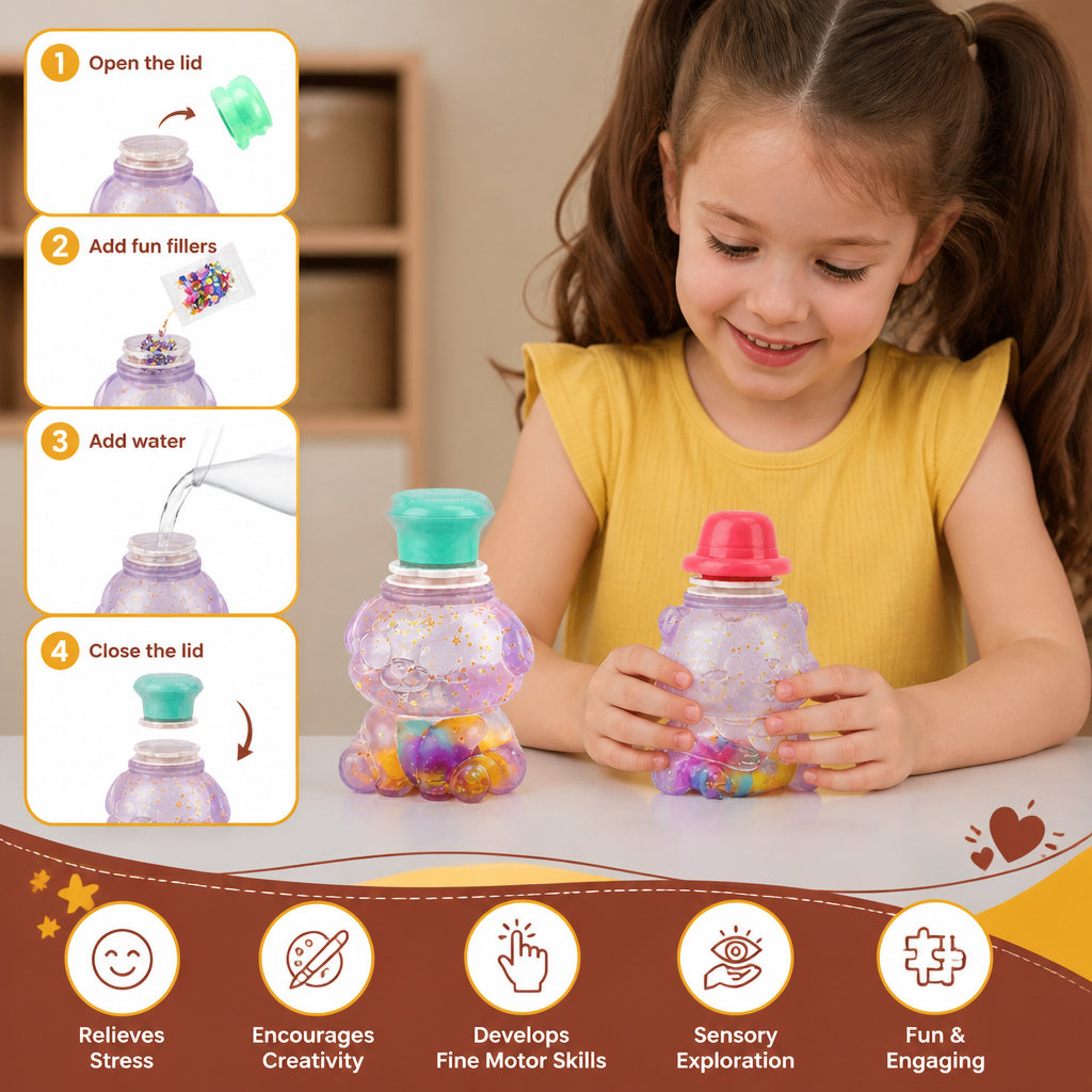 DIY Kreatives Stressabbau Squishy Maker Set