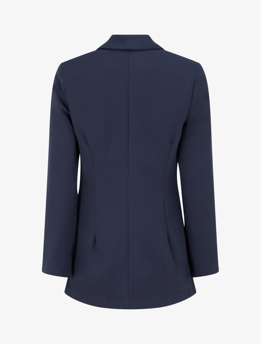 Taillierter Blazer mit Schulterpolstern