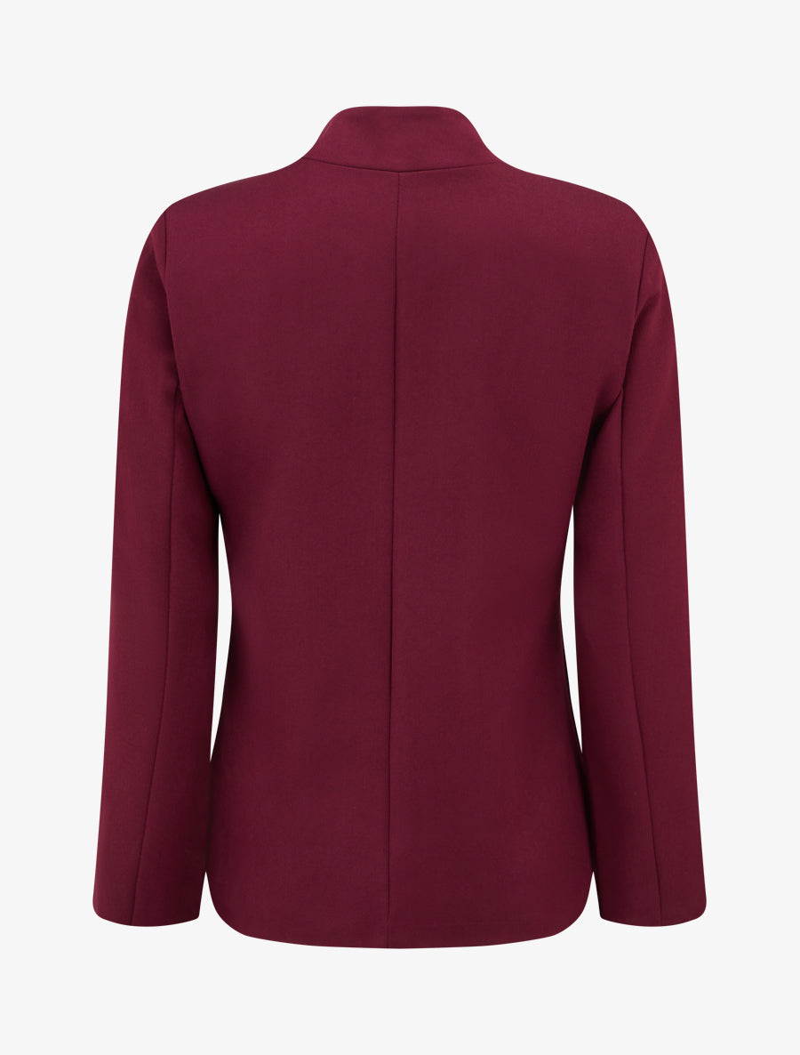Taillierter Blazer mit Schulterpolstern
