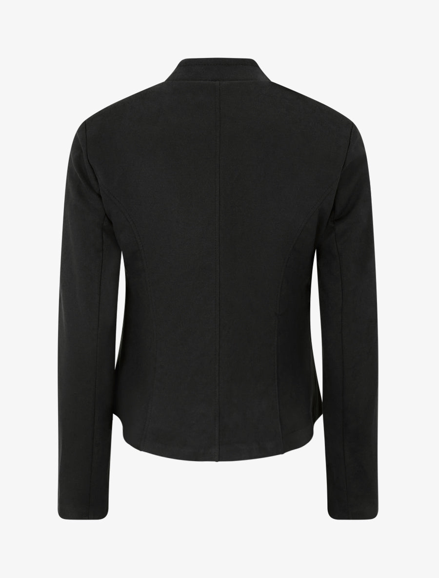Perfecto-Jacke mit Schulterpolstern