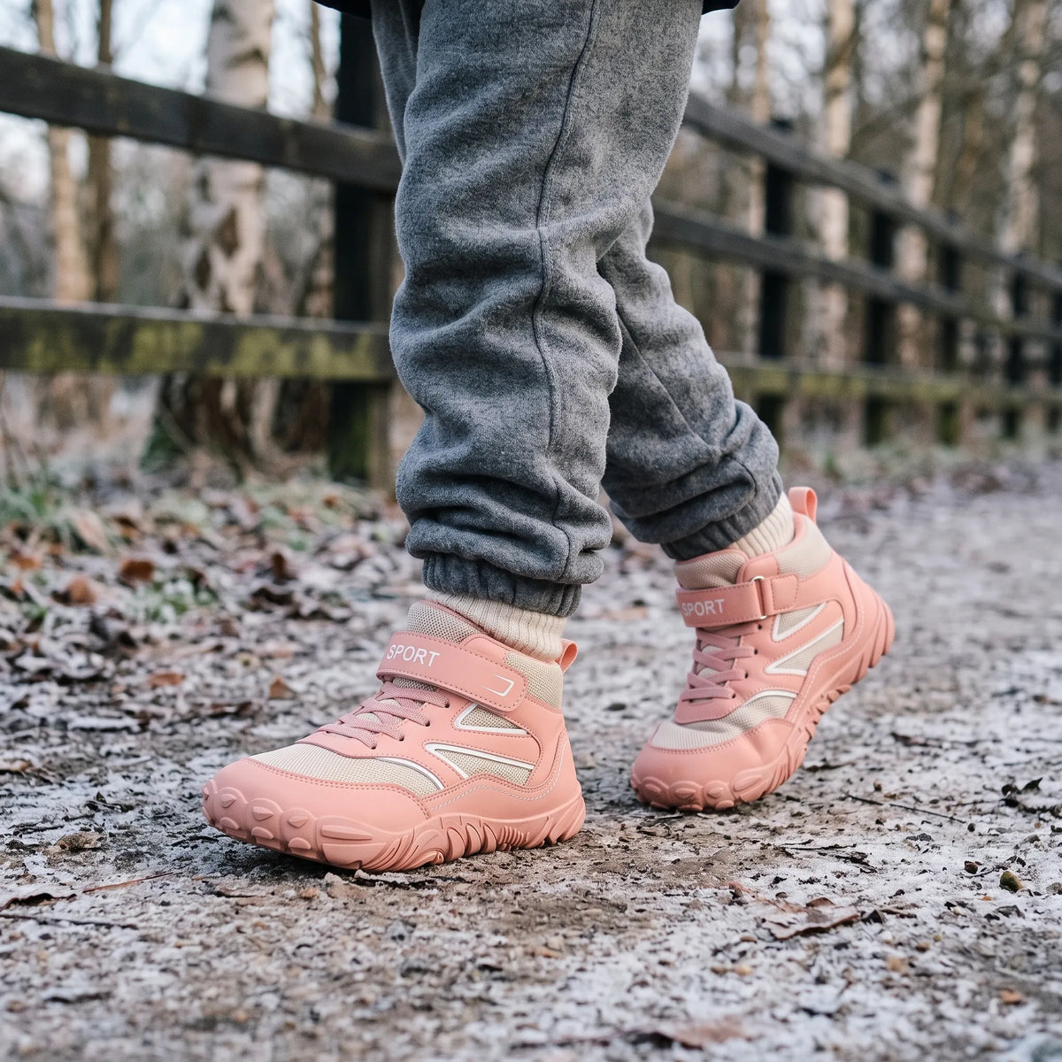 Kinder Barfuß-Stiefel | Knöchelhohe Stabilität