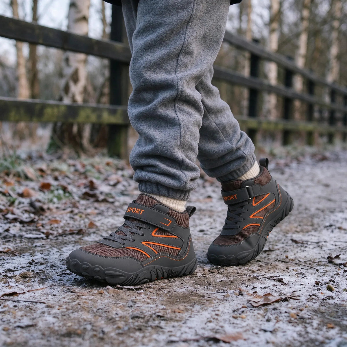 Kinder Barfuß-Stiefel | Knöchelhohe Stabilität
