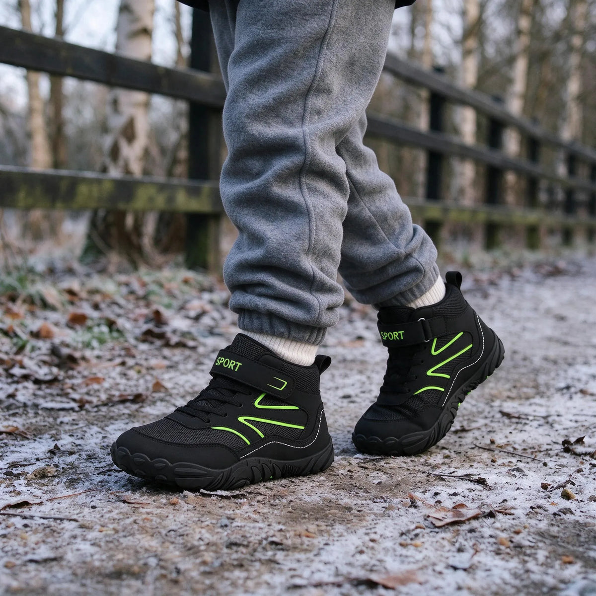 Kinder Barfuß-Stiefel | Knöchelhohe Stabilität