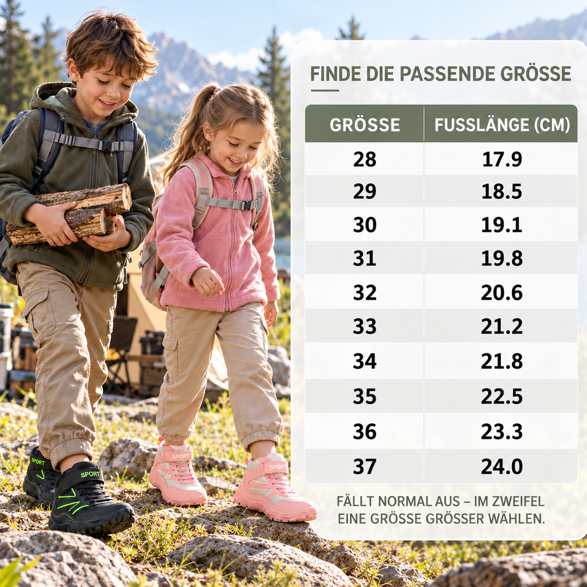 Kinder Barfuß-Stiefel | Knöchelhohe Stabilität