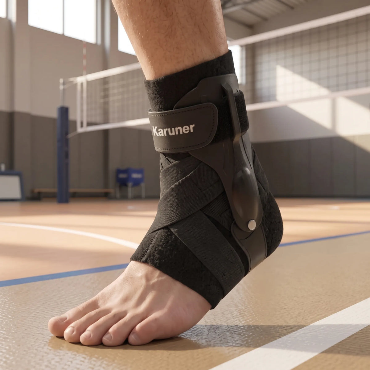 Knöchelbandage Volleyball: Niedrigschaft-Knöchelstütze
