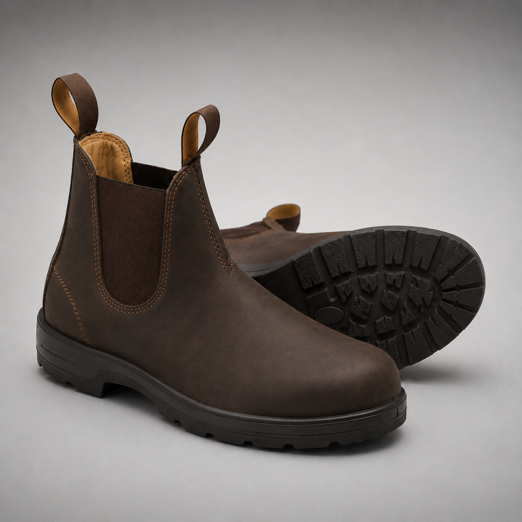 Komfortable Walking-Schuhe im Chelsea-Design – Bequeme Slip-On Boots für Herren