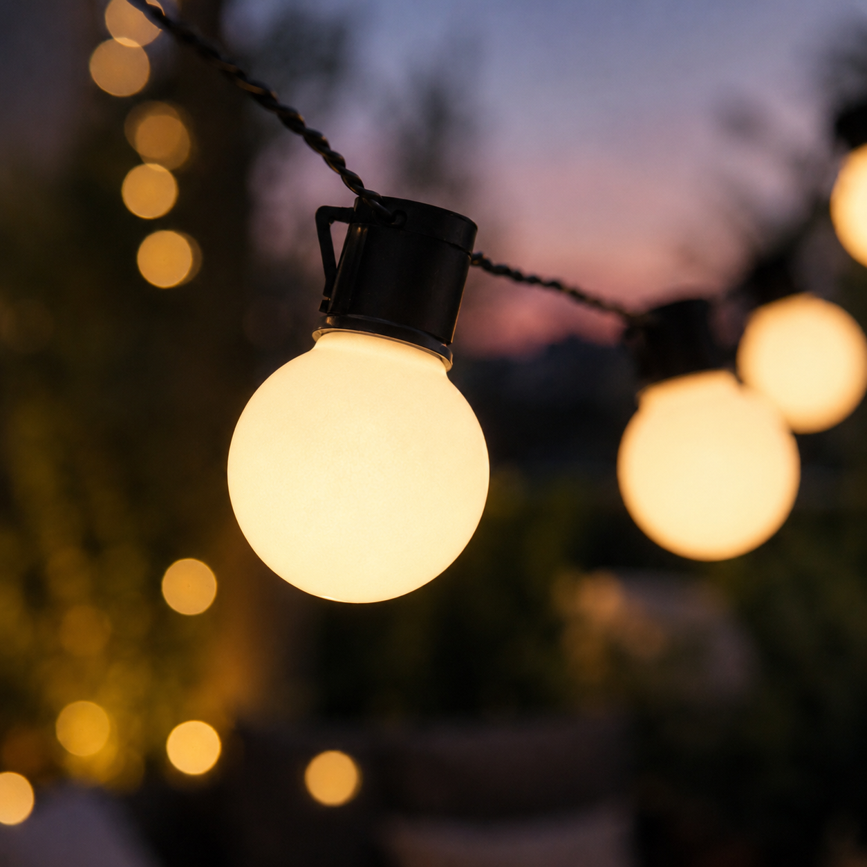 LED Lichterkette für Außen wasserdicht – GlanzLoom