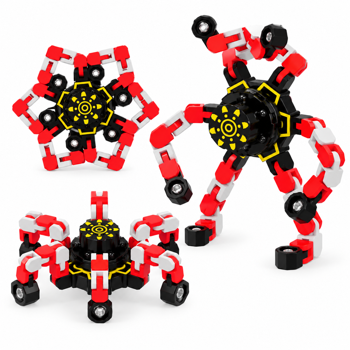 Transformierbarer Roboter Fidget Spinner zur Stresslinderung