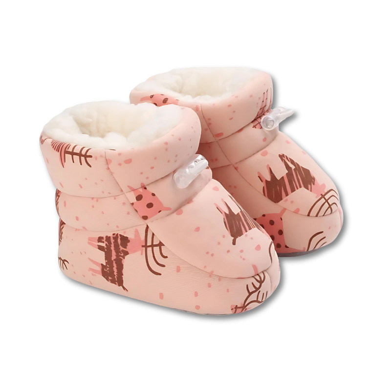 Antirutsch-Babyschuhe mit elastischen Bündchen