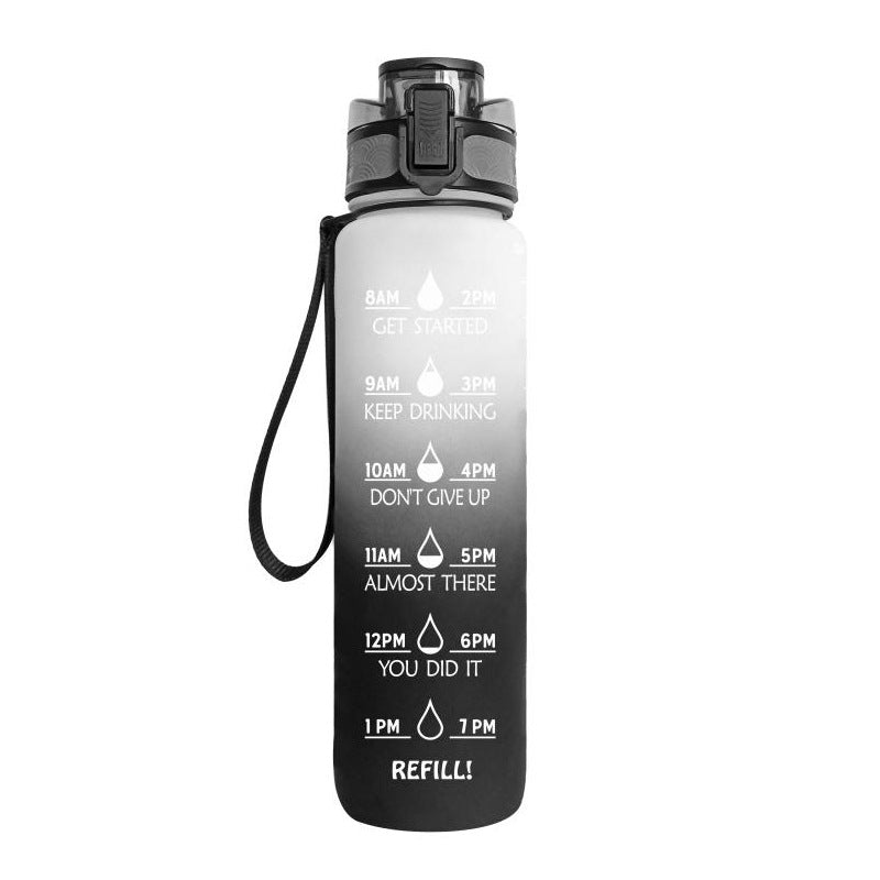 Nordspur | Wasserflasche mit Zeitleiste 1000 ml