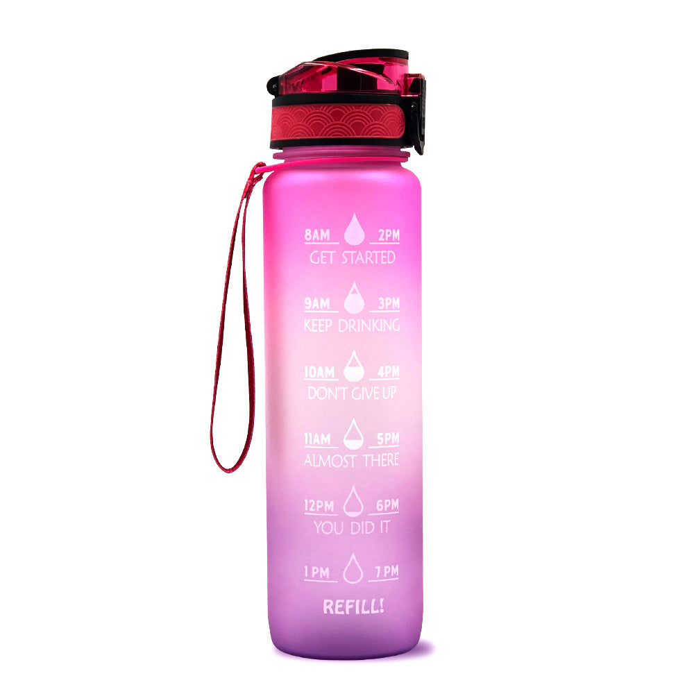 Nordspur | Wasserflasche mit Zeitleiste 1000 ml