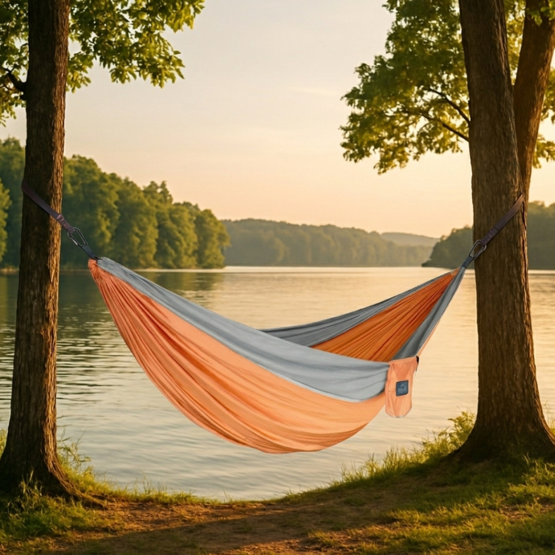 Ultraleichte Hängematte 2 Personen – SkyNest Duo