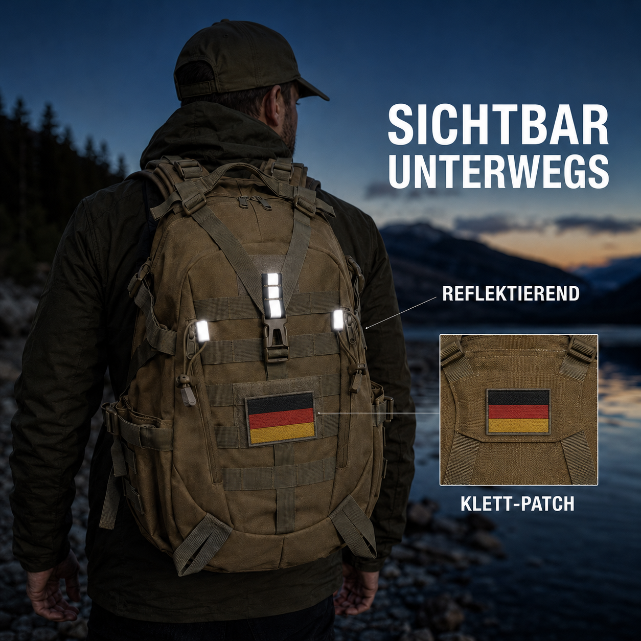 Nordspur | 40-Liter-Taktischer Rucksack