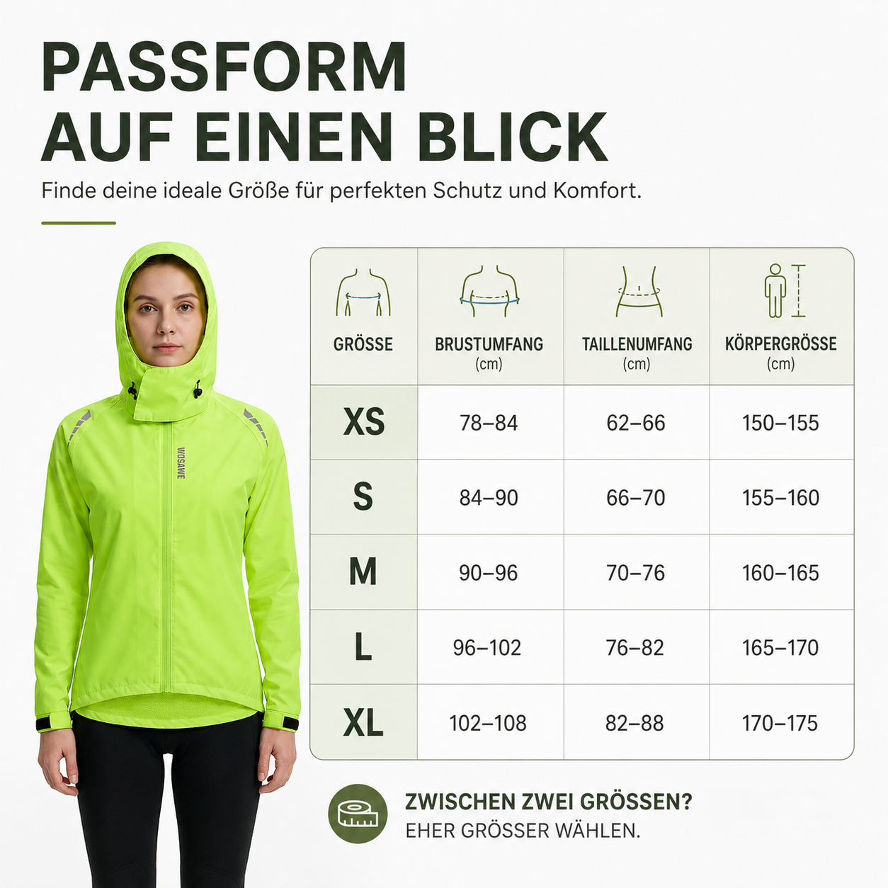 Nordspur | Aerava Fahrradjacke mit hoher Sichtbarkeit