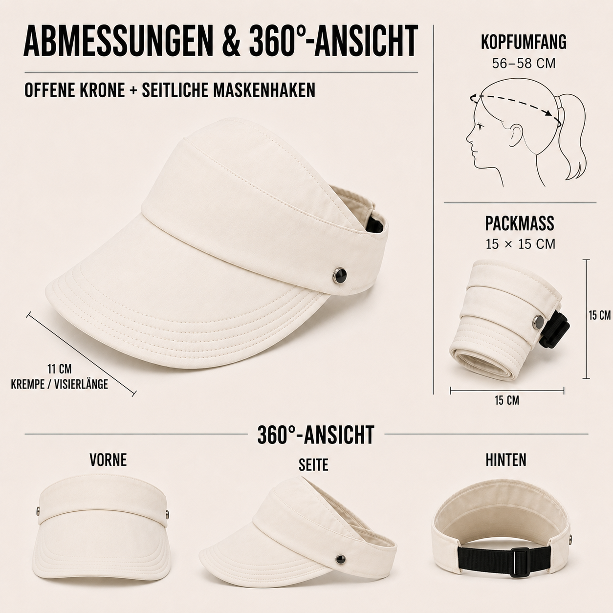 Nordspur | Aerisa Breitrandiger Sommerhut