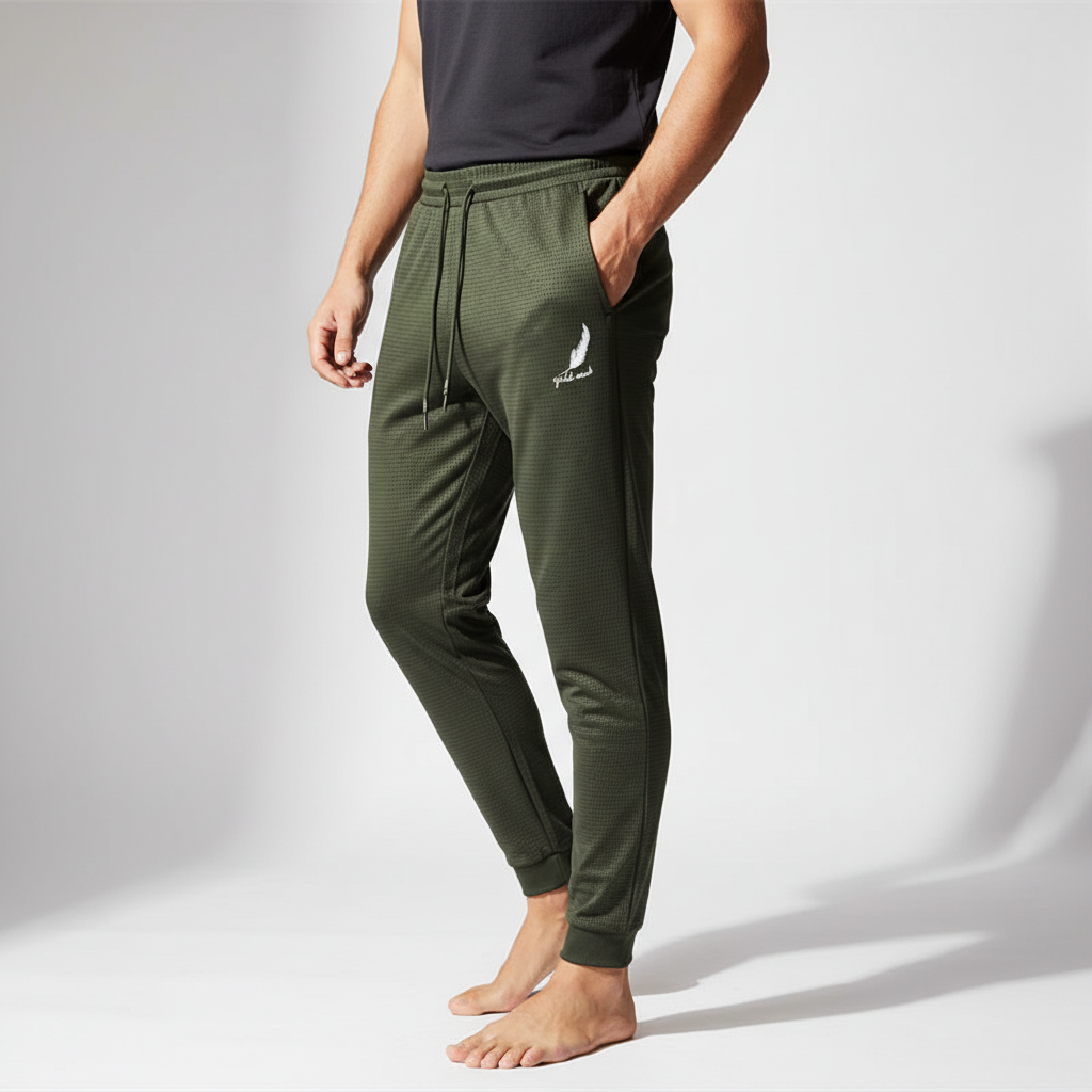 Sportleggings Knöchellänge atmungsaktiv schnelltrocknend mit Taschen