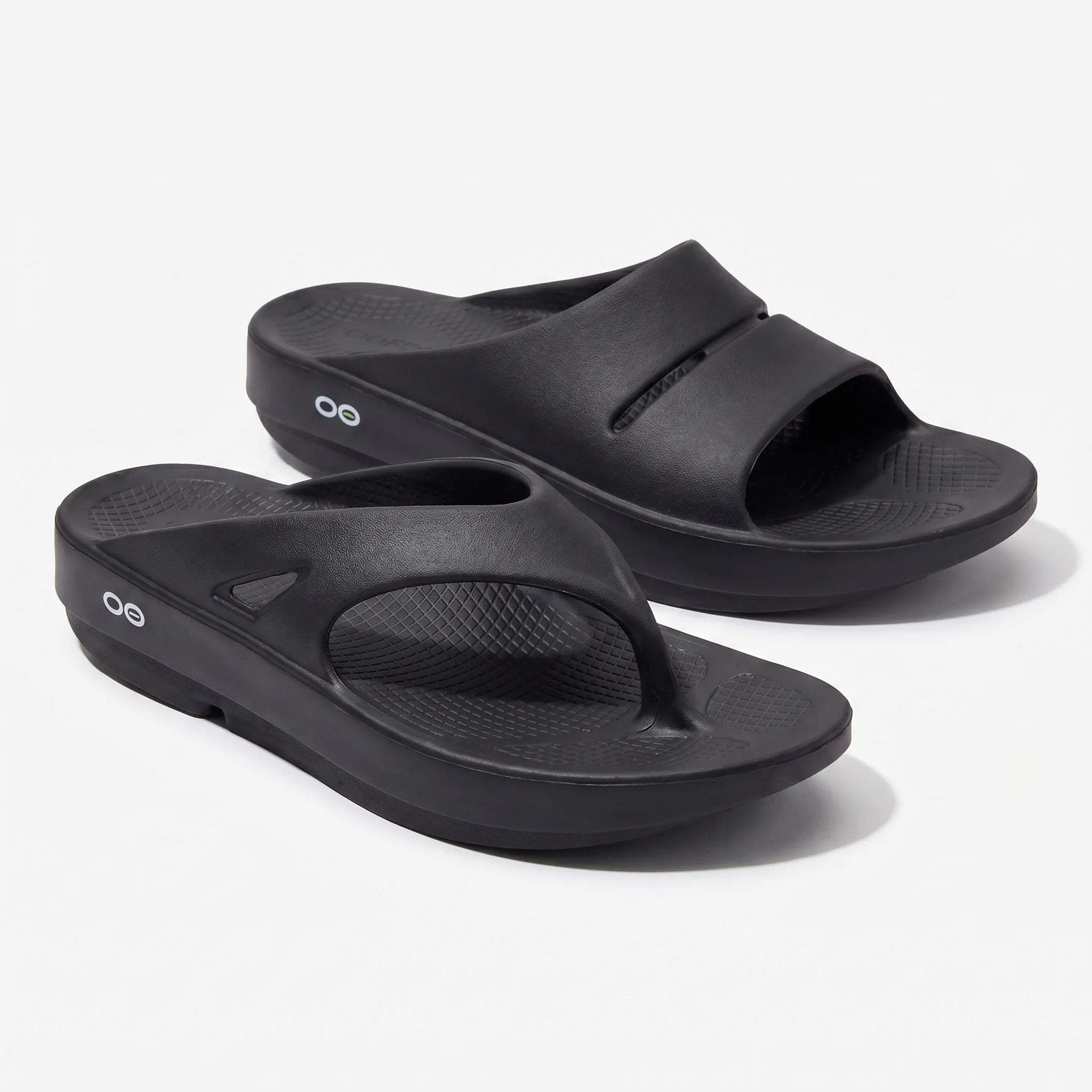 Dickgepolsterte Slip-On-Sandalen mit offener Zehe und stoßdämpfender Sohle